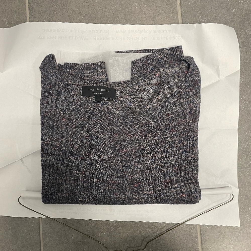 Rag & Bone Purple/Multi Color Sweater Size Small